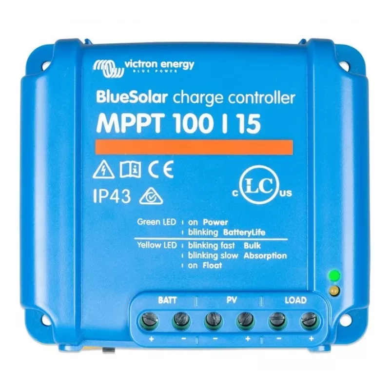 MPPT aurinkolataussäädin Victron Energy BlueSolar 100/15 — 15A, 100V max PV