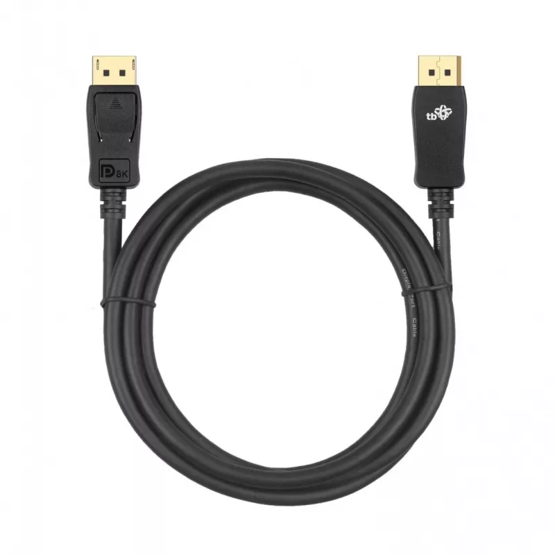 Kaapeli DisplayPort 1,8 m M/M v 1.4, musta