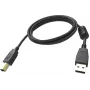USB-kaapeli Vision TC2 5MUSB/BL