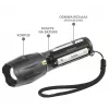 everActive FL600 LED-taskulamppu, 600 lm, CREE XM-L2, 18650 / 3x AAA