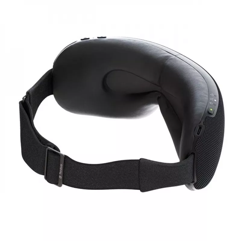 Therabody Smart Goggles 2.0 -hierontalaite kasvoille, musta