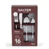 16-osainen aterinsetti Salter BW113282EU7, ruostumaton teräs, kattaus 4 hengelle
