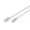 Verkkokaapeli Digitus CAT 6A F/FTP RJ-45 2 m harmaa