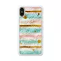 iKins Pop Mint suojakuori iPhone XS/X:lle, valkoinen