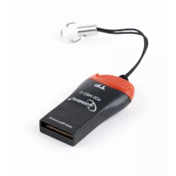 Kortinlukija Gembird FD2-MSD-3 USB 2.0 musta punainen