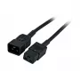 EFB-Elektronik IEC-jatkokaapeli C20 180° - C19 180°, musta, 1,8 m, 3 x 1,50 mm² valmistaja: EFB Elektronik (EK519.1,8)