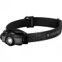 Otsalamppu Ledlenser MH 5 musta-harmaa