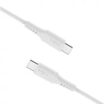USB-C–USB-C-kiinteä kaapeli FIXED FIXDLS-CC2-WH, 2 m, 60 W