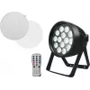 EUROLITE 14x8W QCL LED PAR -valaisin — lava-PAR-valaisin, 14 LEDiä × 8 W, kylmävalkoinen/värinsekoitus