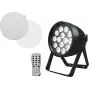 EUROLITE 14x8W QCL LED PAR -valaisin — lava-PAR-valaisin, 14 LEDiä × 8 W, kylmävalkoinen/värinsekoitus