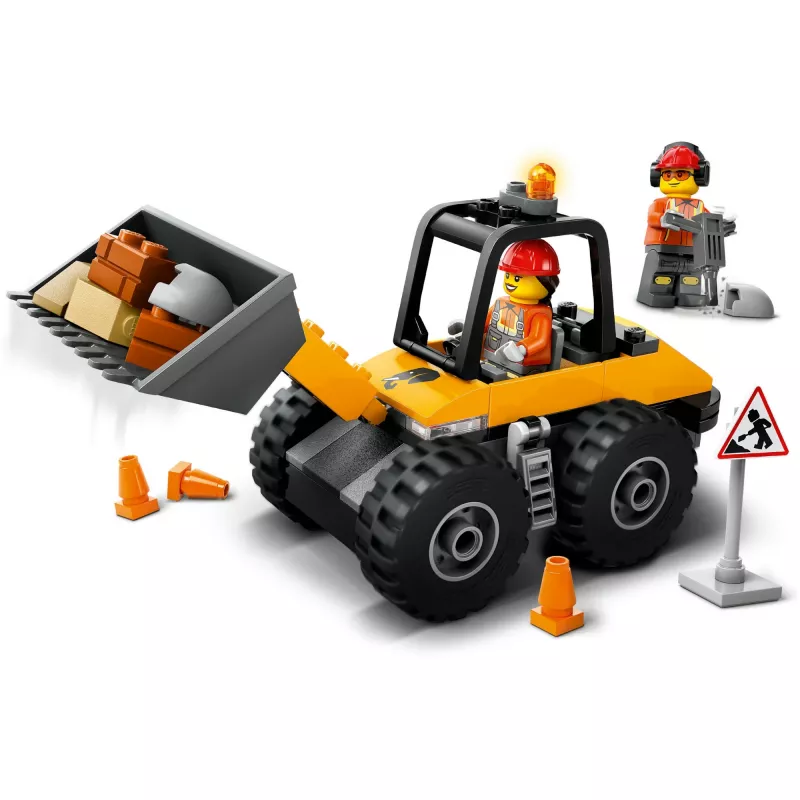 LEGO City 60450 Keltainen pyöräkuormaaja