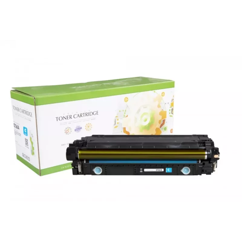 Yhteensopiva Static-Control Hewlett-Packard 508A CF361A/CRG040 syaani, 5 000 sivua