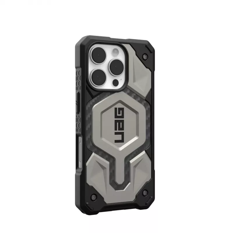 Urban Armor Gear Monarch Pro puhelinkotelo 16 cm (6,3) Cover Titanium