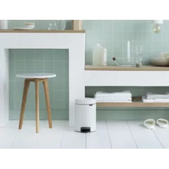 Brabantia 112126 jäteastia 3 l pyöreä valkoinen (11 21 26)