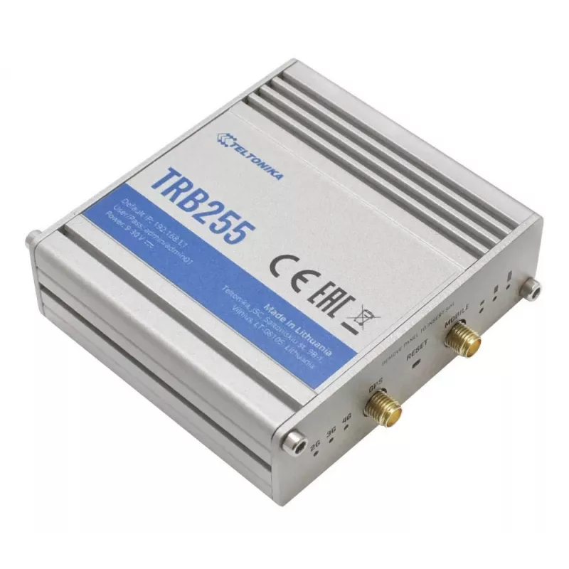 Teltonika TRB255000000 yhdyskäytävä/ohjain 10/100 Mbit/s