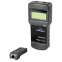 Verkkokaapelitesteri GEMBIRD NCT-31 — jatkuvuustesteri LCD-näytöllä, tuki RJ-11/RJ-12/RJ-45, musta