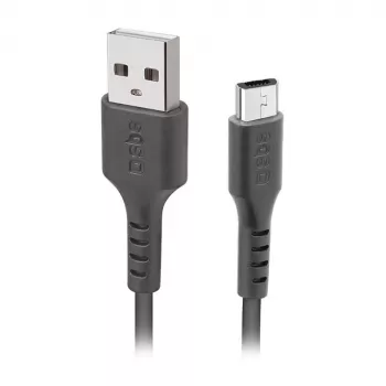 SBS TECABLEMICRO2K 2 m USB A Micro-USB B uros-uros musta USB-kaapeli (TEKabelMICRO2K)