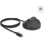 DELOCK magneettinen jalusta USB Type-A naaras USB Type-C uros 10 Gbit/s telakointikaapeli 1,2 m (64365)