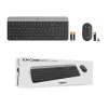 Näppäimistö- ja hiiri-sarja Logitech MK470 ohut Combo