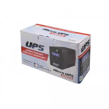 UPS keskeytymätön virransyöttö VOLT POLSKA MICRO 1000VA 600W 1x9ah