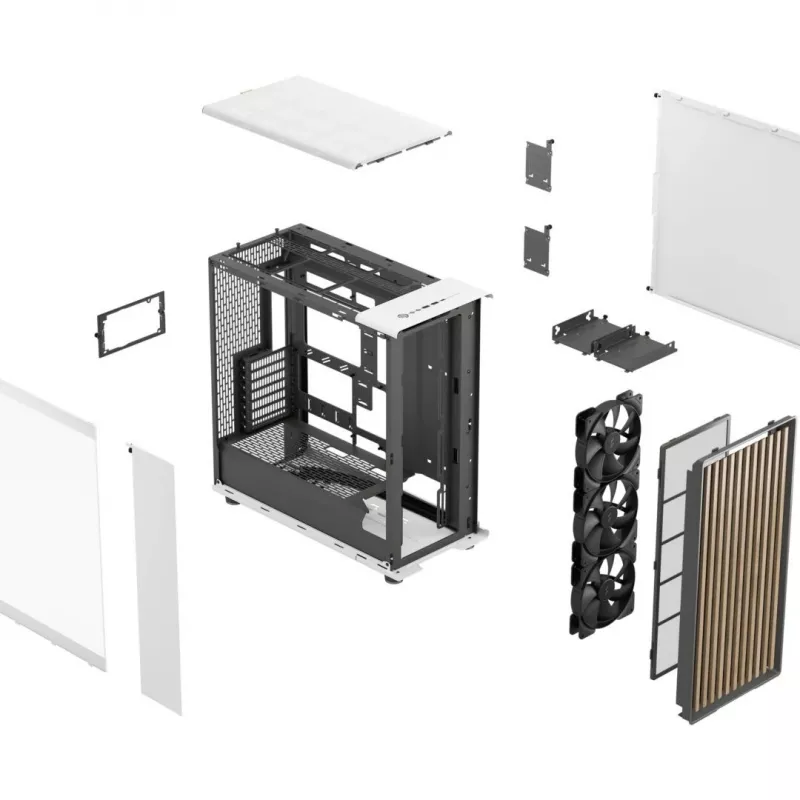PC-kotelo Fractal Design North XL Desktop valkoinen