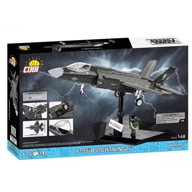 F-35B Lightning II rakennuspalikat - 614 osaa