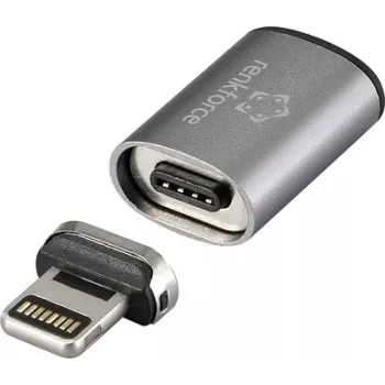 Renkforce USB-C Apple iPad/iPhone/iPod sovitin[1x liitäntä - 1x pistoke (RF-6736696)