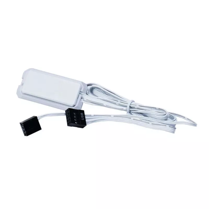 Lian Li UNI FAN SL Wireless LCD 120 Reverse Blade kotelotuuletin, ARGB, PWM, 120 mm, valkoinen