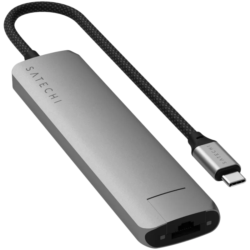 Satechi 7-in-1 USB-C-sovitin Ethernetillä