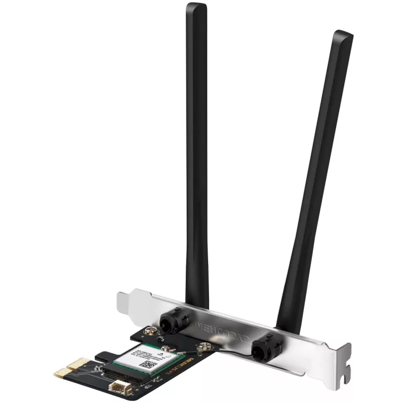 Mercusys MA70XE AX1800 Wi-Fi 6 Bluetooth PCI Express -sovitin, kaksikaista