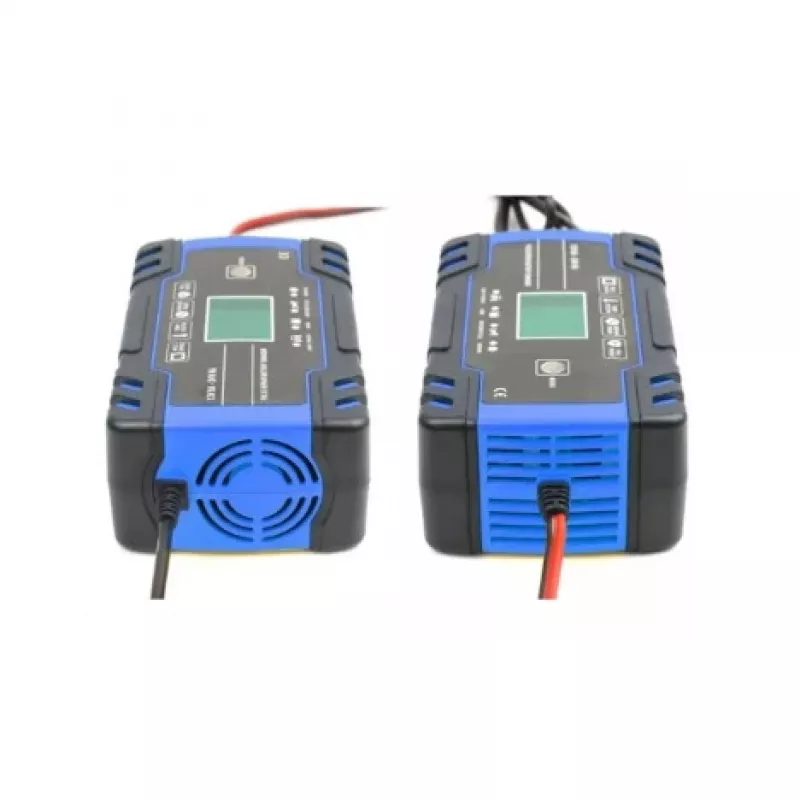 Extralink | automaattinen laturi | 12/24V 8A akulle sininen