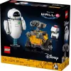 LEGO Disney Pixar 43279 WALL-E ja EVE rakennussarja, 811 osaa, 18+