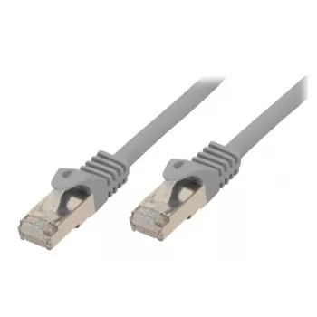 Verkkokaapeli shiverpeaks BASIC-S 3m Cat7 S/FTP harmaa