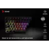Savio Phenix SAVGK-RED pelikäyttöinen näppäimistö USB RF langaton Bluetooth QWERTY