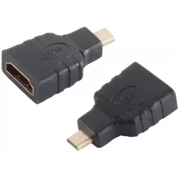 Micro HDMI -adapteri ShiverPeaks BS77413 uros–naaras, musta