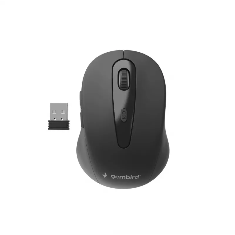 Gembird MUSW-6B-01 hiiri toimisto oikeakätinen RF langaton optinen 1600 DPI