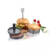 3-osainen GEFU burger-setti G-89494, ruostumaton teräs, kuumuudenkestävä