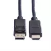 Kaapeli ROLINE 11445780 1 m DisplayPort - HDMI musta