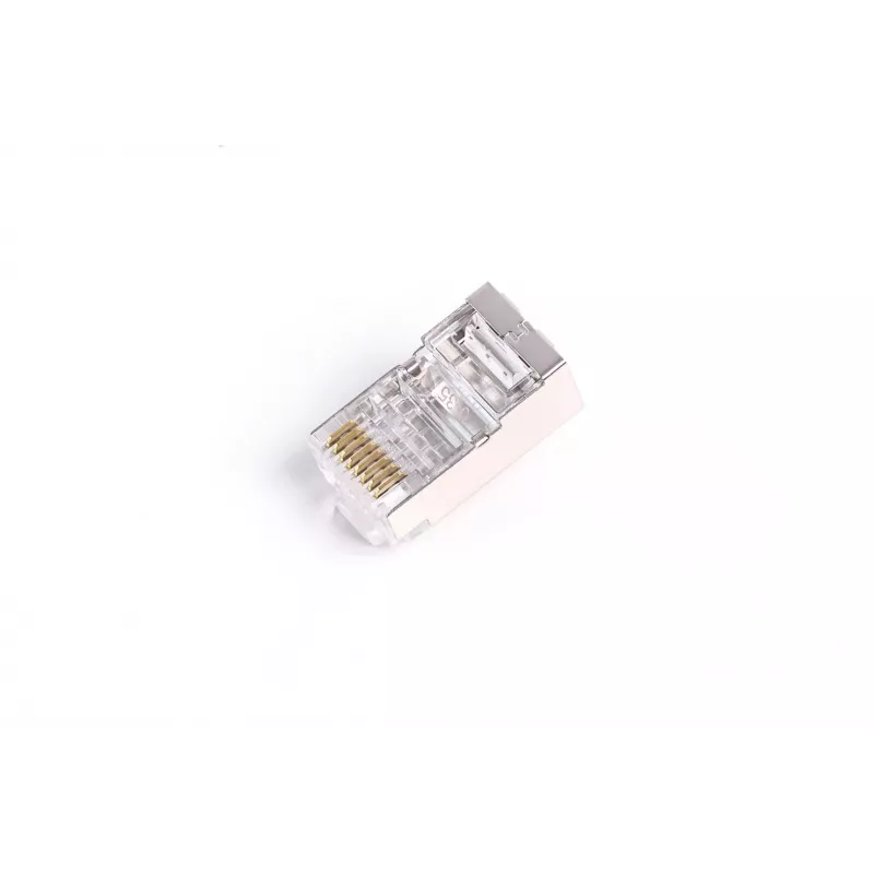 RJ45-liitin suojattu kat.6 universaali johdin/kaapeli 8P8C 100 kpl