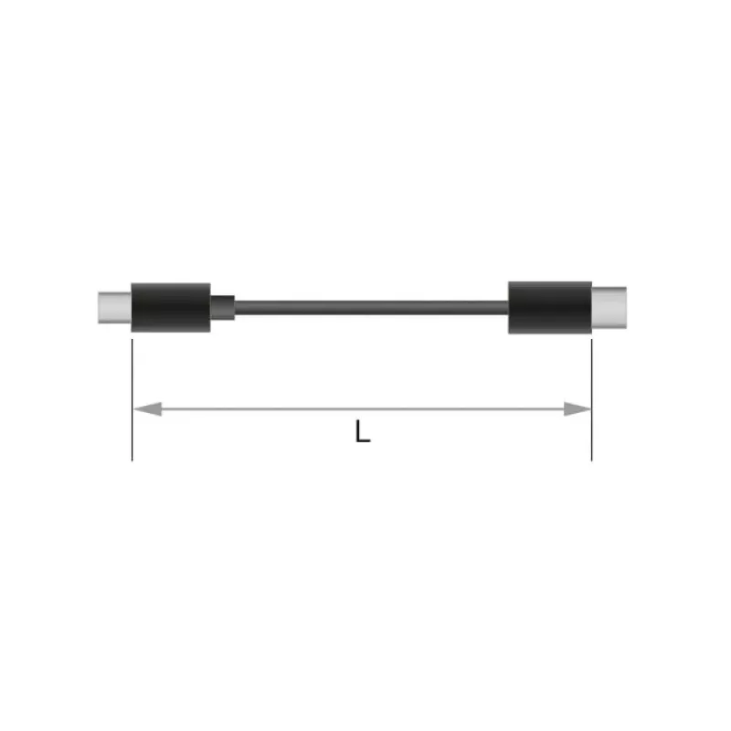 DeLOCK - videokaapeli - Single Link - HDMI / DVI - DVI-D (uros) - HDMI (uros) - 2 m - kolmoiseristys - musta - peukaloruuvit
