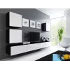 Cama Square kaappi VIGO 50/50/30 musta/valkoinen kiiltävä