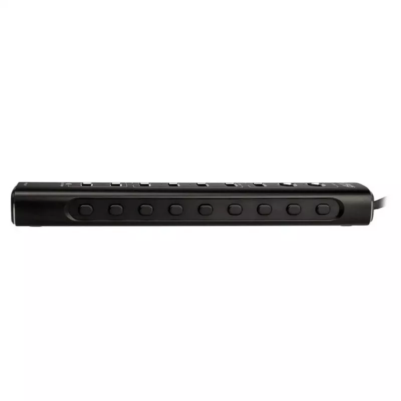 Nitro Concepts UH1, 10-porttinen hybridi-USB-keskitin, USB 3.2