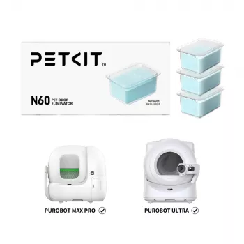 Petkit kissanvessa Purobot Ultra ilmanraikastin N60 3 kpl (P9224)
