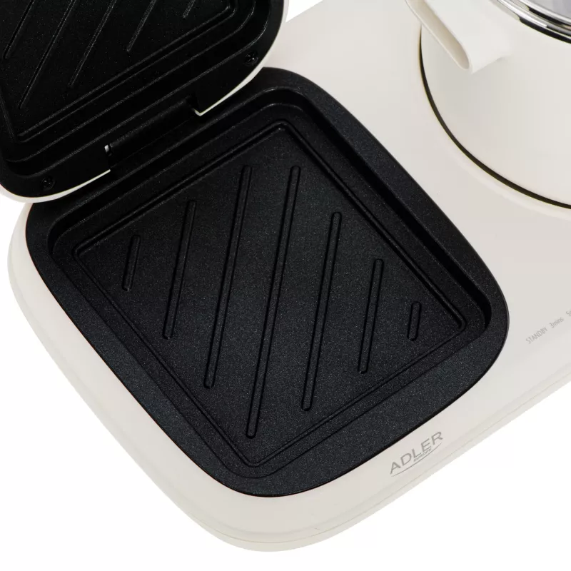 Adler AD 6421 2-in-1-aamiaisasema, grilli ja keittokattila