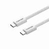 CANYON kaapeli OnWire 60MG C-C 60W magneetti punottu 1m valkoinen