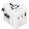 CANYON matka-adapteri OnTour 20 EU/UK/US/AUS 20W valkoinen