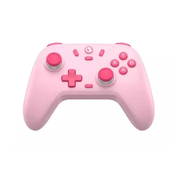 Langaton peliohjain GameSir T4n Lite pinkki – yhteensopiva Nintendo Switchin kanssa, Bluetooth langaton, liikkeentunnistustuki