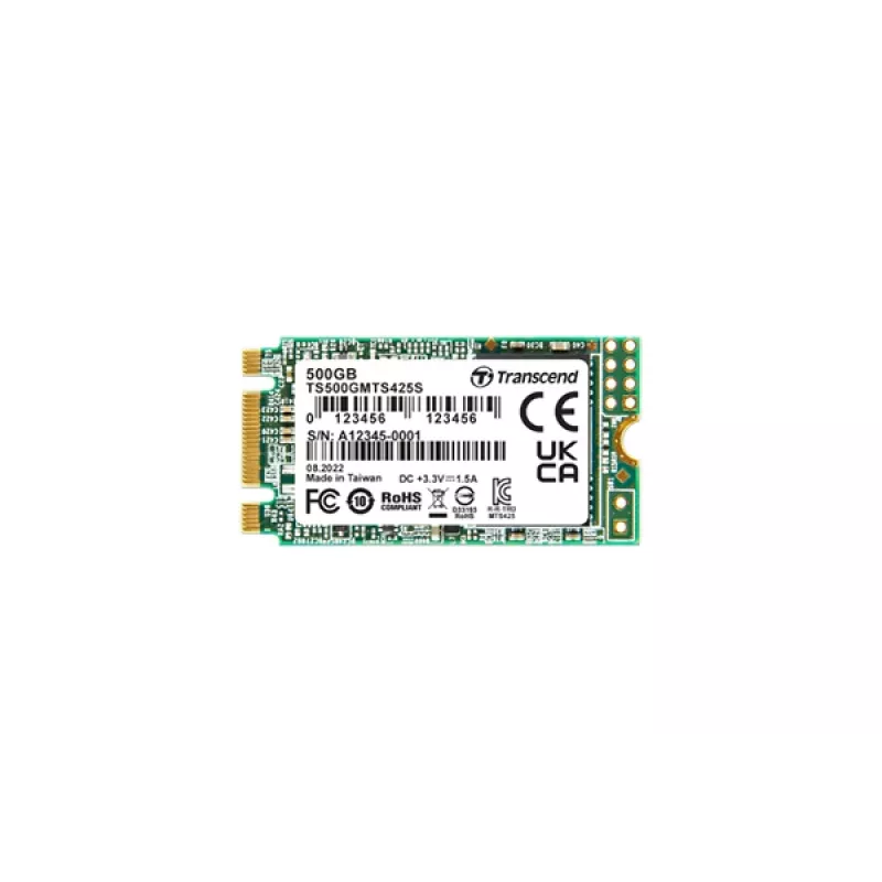 SSD-asema Transcend 500 GB M.2 Serial ATA III TS500GMTS425S