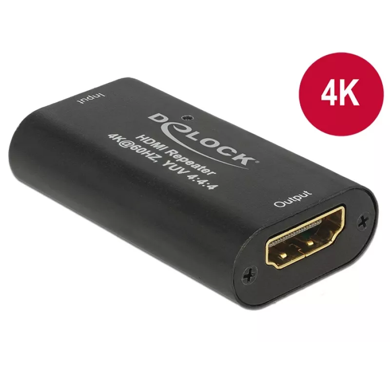 DeLOCK HDMI-toistin 4K 60 Hz, enintään 30 m (11462)