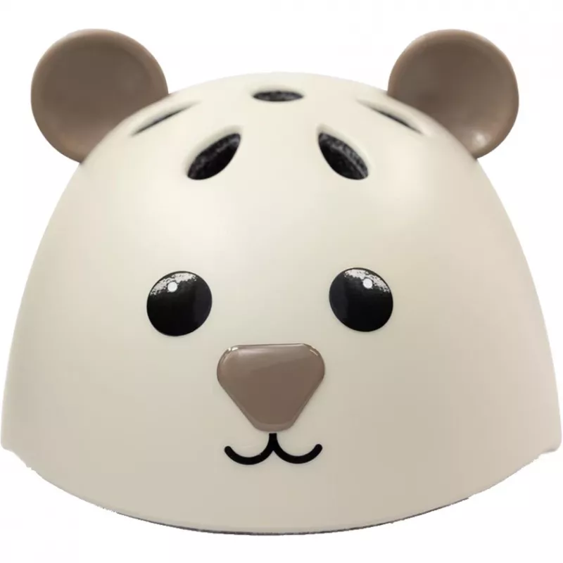 Lasten kypärä HUDORA Beary mokka, koko 48–52 cm